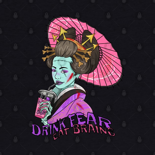 Dead Zombie Geisha by Trendy Black Sheep